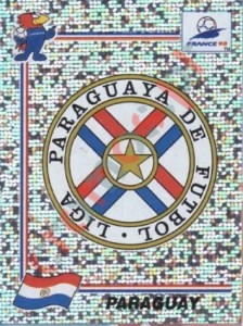 264 Emblem Paraguay – FIFA World Cup France 1998 Panini