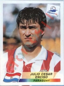 271 Julio Cesar Enciso – FIFA World Cup France 1998 Panini