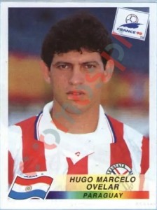 276 Hugo Marcelo Ovelar – FIFA World Cup France 1998 Panini
