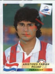 278 Aristides Fabian Rojas – FIFA World Cup France 1998 Panini
