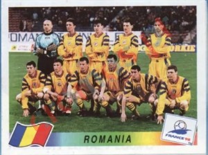 427 Team Romania – FIFA World Cup France 1998 Panini