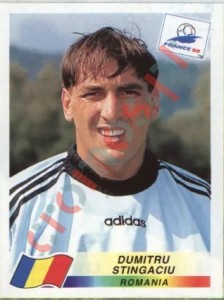 444 Dumitru Stingaciu – FIFA World Cup France 1998 Panini
