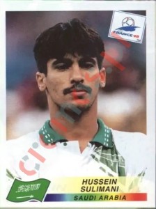 196 Hussein Sulimani – FIFA World Cup France 1998 Panini