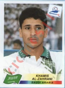 201 Khamis Al-Zahrani – FIFA World Cup France 1998 Panini