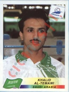 202 Khalid Al-Temawi – FIFA World Cup France 1998 Panini