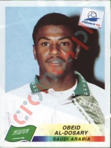 203 Obeid Al-Dosary – FIFA World Cup France 1998 Panini