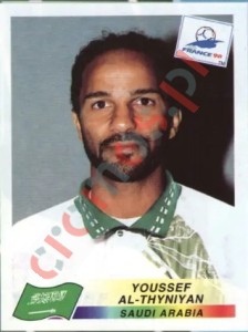 204 Youssef Al-Thyniyan – FIFA World Cup France 1998 Panini