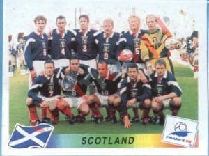 32 Team Scotland – FIFA World Cup France 1998 Panini