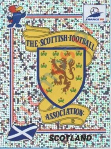 33 Emblem Scotland – FIFA World Cup France 1998 Panini