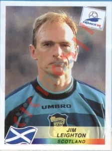 34 Jim Leighton – FIFA World Cup France 1998 Panini