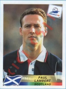 41 Paul Lambert – FIFA World Cup France 1998 Panini