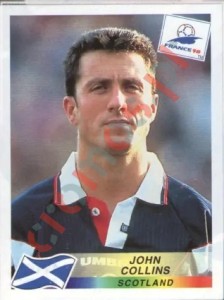 43 John Collins – FIFA World Cup France 1998 Panini