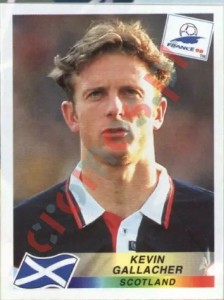 47 Kevin Gallacher – FIFA World Cup France 1998 Panini