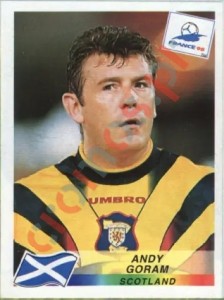 49 Andy Goram – FIFA World Cup France 1998 Panini