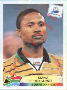 177 Sizwe Motaung – FIFA World Cup France 1998 Panini