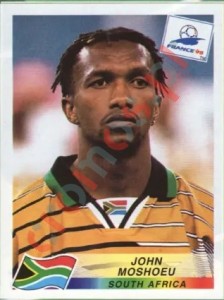 185 John Moshoeu – FIFA World Cup France 1998 Panini
