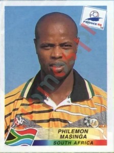 189 Philemon Masinga – FIFA World Cup France 1998 Panini