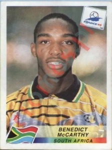 190 Benni McCarthy – FIFA World Cup France 1998 Panini