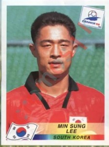 340 Lee Min Sung – FIFA World Cup France 1998 Panini