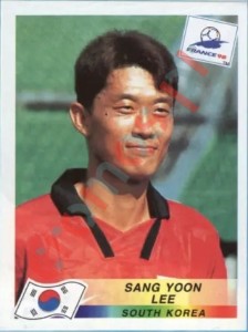 345 Lee Sang Yoon – FIFA World Cup France 1998 Panini