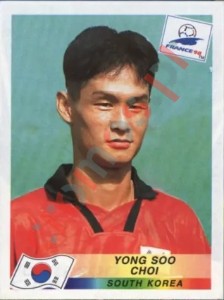 349 Choi Yong Soo – FIFA World Cup France 1998 Panini