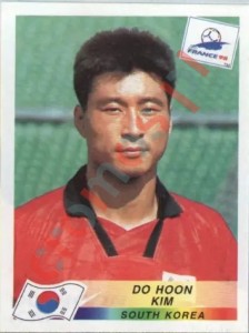 351 Kim Do Hoon – FIFA World Cup France 1998 Panini