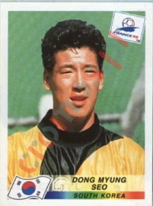 352 Seo Dong Myung – FIFA World Cup France 1998 Panini