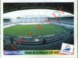 10 Stade de la Mosson – FIFA World Cup France 1998 Panini