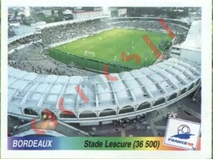 12 Stade Lescure – FIFA World Cup France 1998 Panini