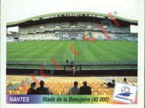 13 Stade de la Beaujoire – FIFA World Cup France 1998 Panini