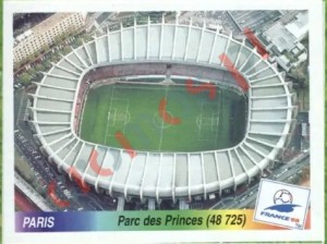 5 Parc des Princes – FIFA World Cup France 1998 Panini