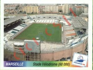 9 Stade Velodrome – FIFA World Cup France 1998 Panini