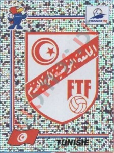 481 Emblem Tunisia – FIFA World Cup France 1998 Panini