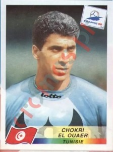 482 Chokri El Ouaer – FIFA World Cup France 1998 Panini