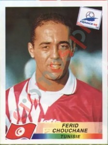 485 Ferid Chouchane – FIFA World Cup France 1998 Panini
