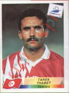 486 Tarek Thabet – FIFA World Cup France 1998 Panini