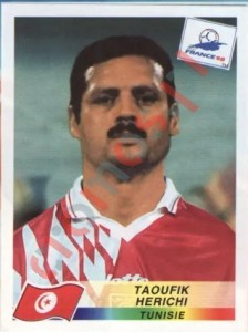 487 Taoufik Herichi – FIFA World Cup France 1998 Panini