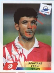 488 Soufiane Fekih – FIFA World Cup France 1998 Panini