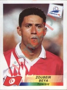 491 Zoubeir Beya – FIFA World Cup France 1998 Panini