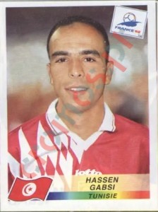494 Hassen Gabsi – FIFA World Cup France 1998 Panini