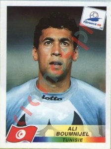 497 Ali Boumnijel – FIFA World Cup France 1998 Panini