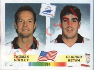 413 Thomas Dooley / Claudio Reyna – FIFA World Cup France 1998 Panini