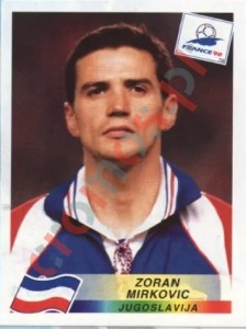 392 Zoran Mirkovic – FIFA World Cup France 1998 Panini