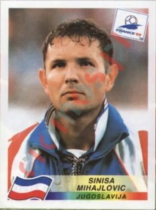 395 Sinisa Mihajlovic – FIFA World Cup France 1998 Panini