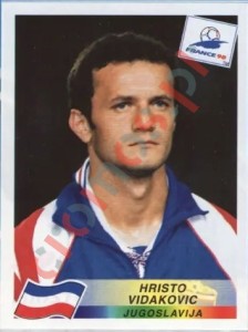 396 Hristo Vidakovic – FIFA World Cup France 1998 Panini