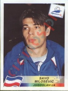405 Savo Milosevic – FIFA World Cup France 1998 Panini