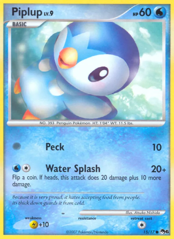 15-H Piplup – POP Series 6