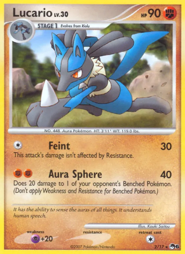 2 Lucario – POP Series 6