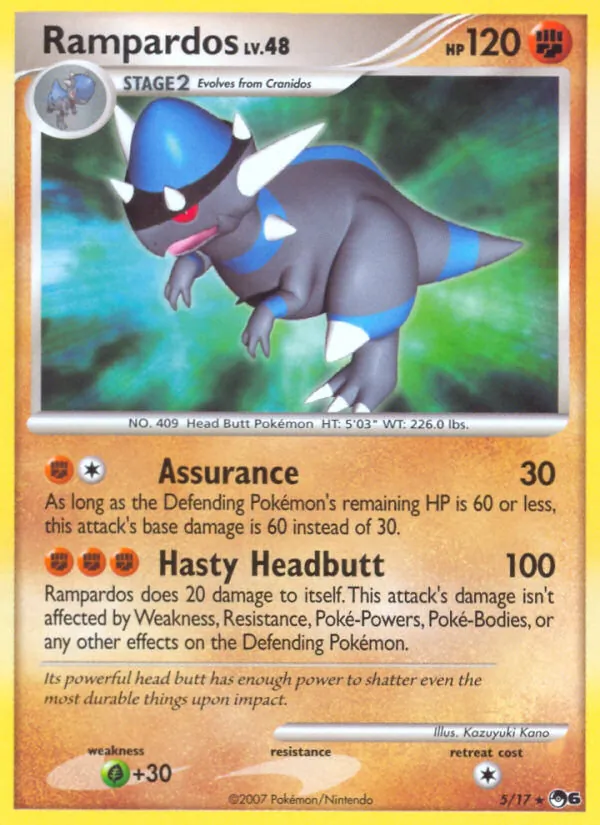 5 Rampardos – POP Series 6