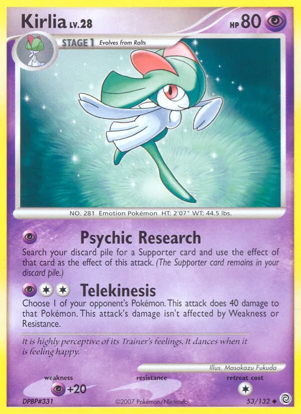 53-normal-prerelease Kirlia (Prerelease stamp) – Secret Wonders